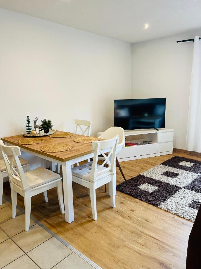 Maisonette Wohnung Sophie Mit Balkon Und Terrasse Weikersheim Exterior photo