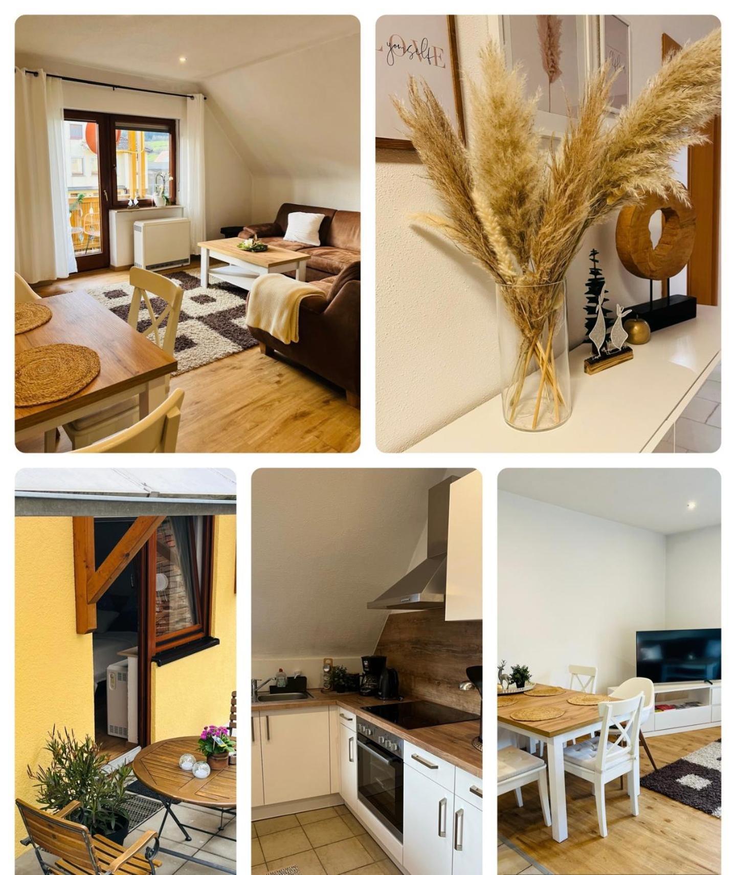 Maisonette Wohnung Sophie Mit Balkon Und Terrasse Weikersheim Exterior photo